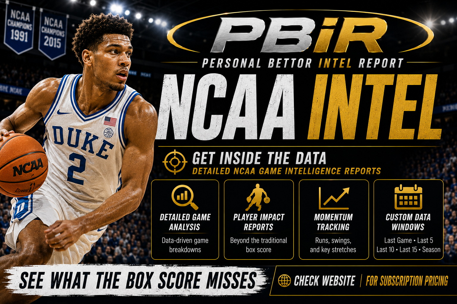 NCAA Men Intel